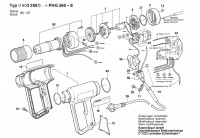 Bosch 0 603 268 642 PHG 560-E Hot Air Gun 240 V / GB Spare Parts PHG560-E